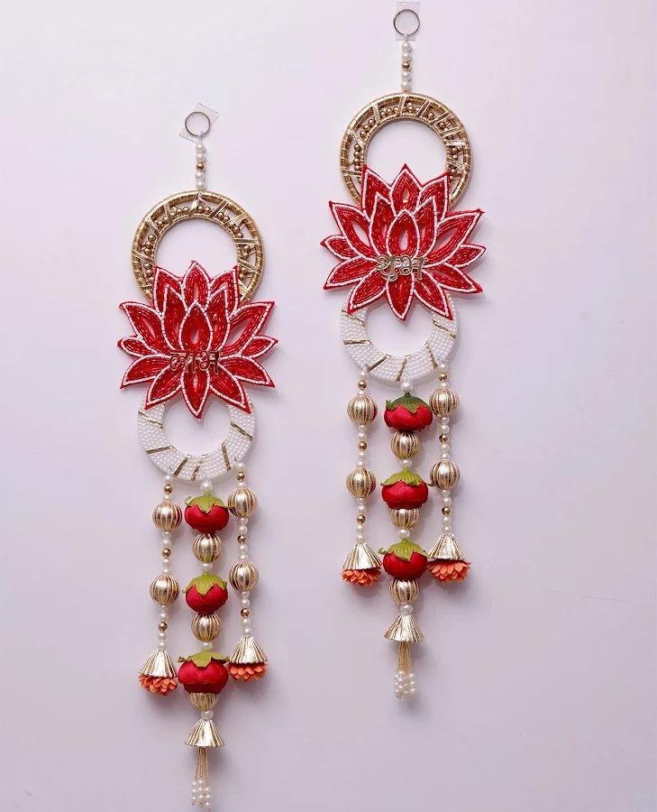 Shubh Labh Lotus Hanging Decor